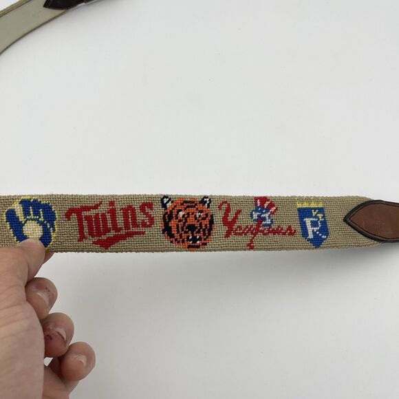 Vintage MLB Baseball Belt (All Teams) Rare (Very Small) - See All Photos main image 9